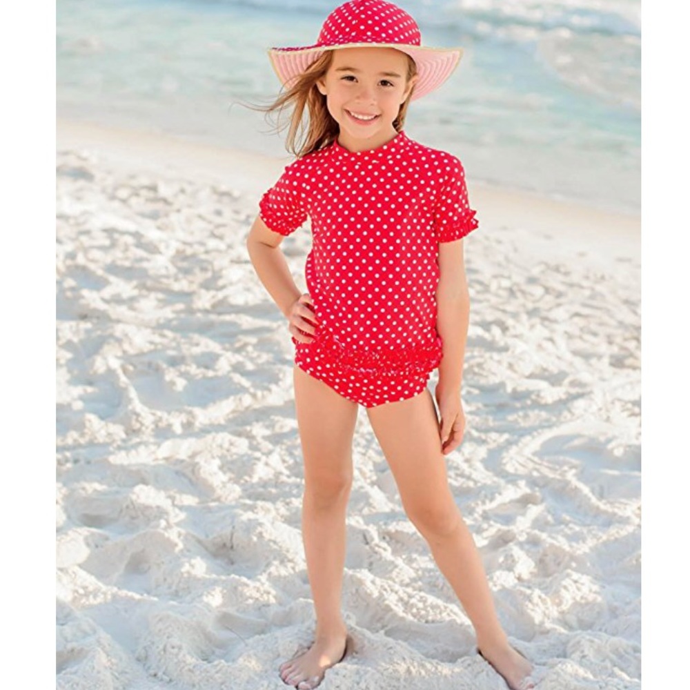 ❗️SOLD❗️🌞Baby UPF 50+ Rash Guard 2-Piece Swimsuit